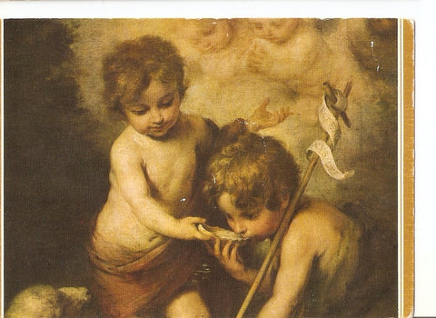 Postal 025483 : Cuadro. Los Niños de la Concha. Murillo