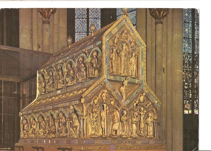 Postal 025544 : Koln am Rhein Dom - Innenandicht