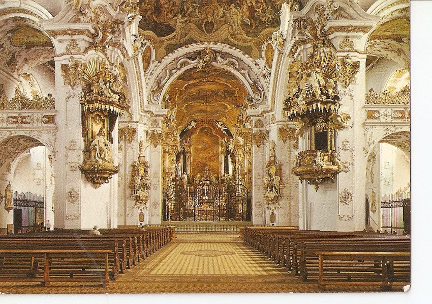 Postal 025545 : Stiftskirche Einsiedeln