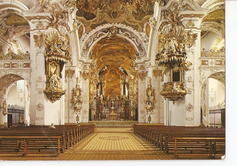 Postal 025545 : Stiftskirche Einsiedeln