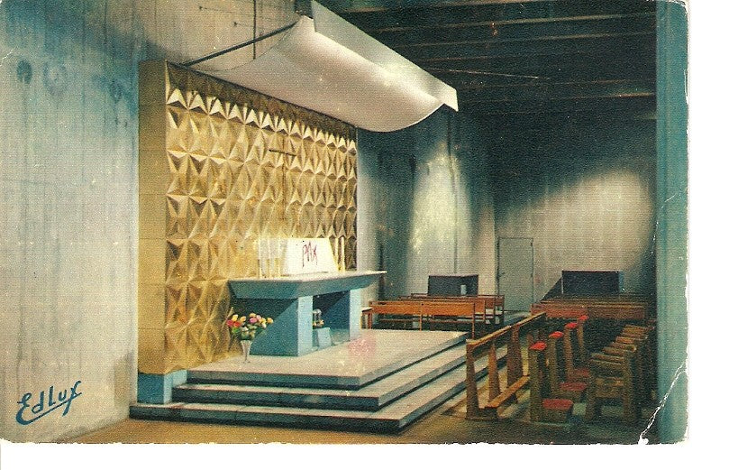 Postal 025558 : Basilique Souterraine St. Pie X Lourdes