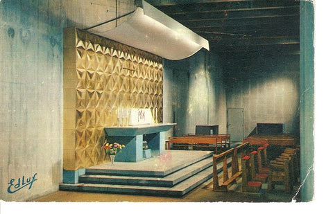 Postal 025558 : Basilique Souterraine St. Pie X Lourdes