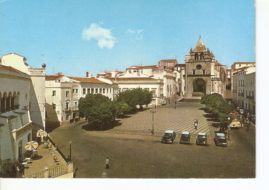 Postal 025579 : Place de D. Sancho II. La Seo. Elvas (Portugal)