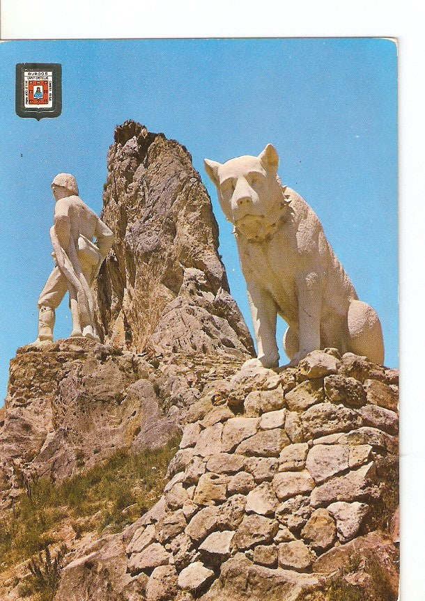 Postal 025596 : Monumento al Pastor. Ameyugo (Burgos)