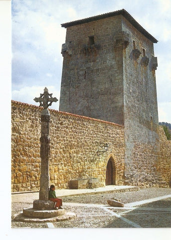 Postal 025597 : Torreon de Fernan Gonzalez S. X Covarrubias (Burgos)