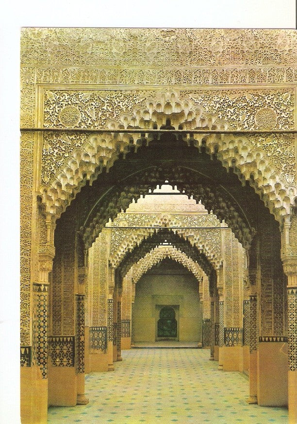 Postal 025635 : Salon de los Reyes. Alhambra . Granada