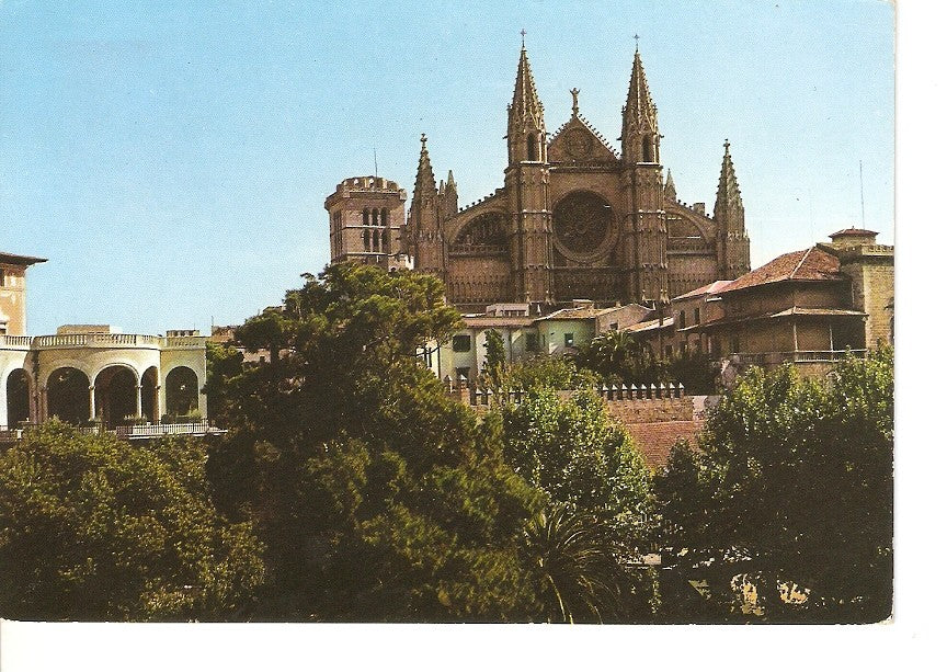Postal 025655 : La Catedral. Palma de Mallorca