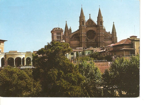 Postal 025655 : La Catedral. Palma de Mallorca