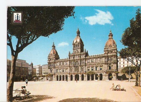 Postal 025669 : Plaza Maria Pita y Palacio Municipal