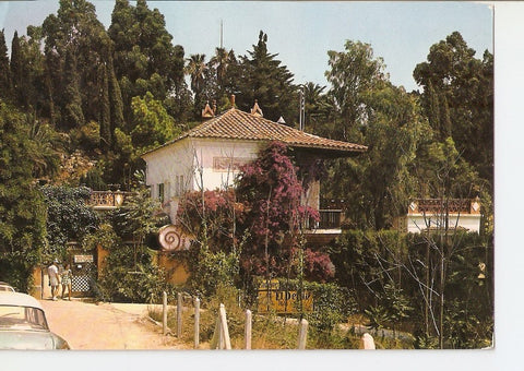 Postal 025687 : Entrada al Jardin Botanico. Blanes (Costa Brava)