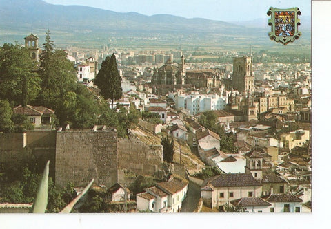 Postal 025690 : Vista parcial de la ciudad. Granada