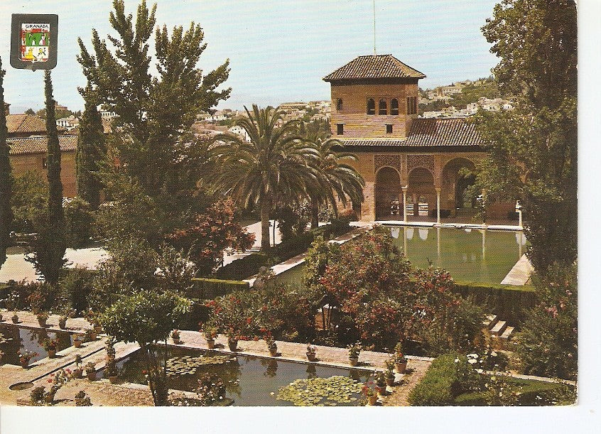 Postal 025701 : Jardines del Portal. Alhambra (Granada)