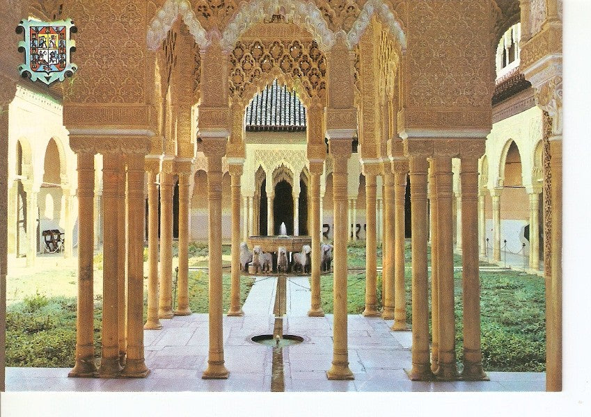 Postal 025704 : Patio de los Leones. Alhambra (Granada)