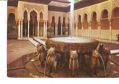 Postal 025711 : Patio de los Leones. Alhambra (Granada)