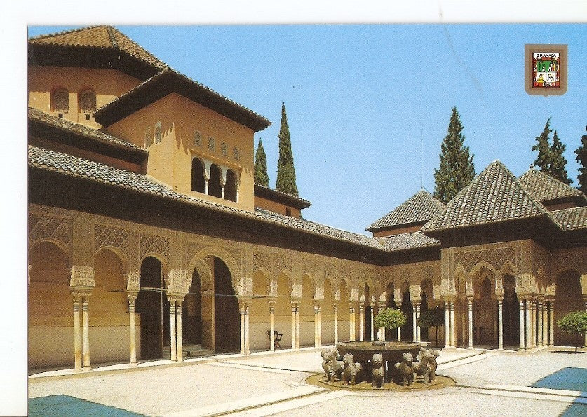Postal 025715 : Patio de los Leones. Alhambra (Granada)