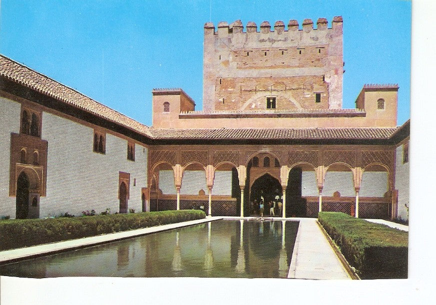 Postal 025722 : Patio de los arrayanes. Alhambra (Granada)