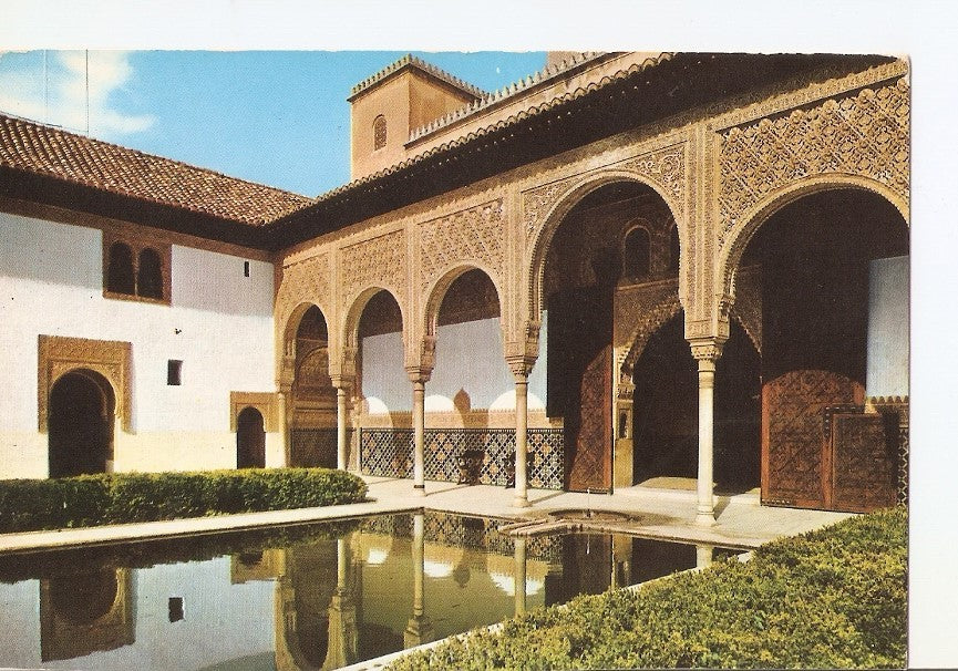 Postal 025723 : Patio de los arrayanes. Alhambra (Granada)