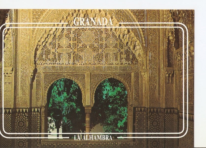 Postal 025732 : Mirador de Daraxa. Alhambra (Granada)