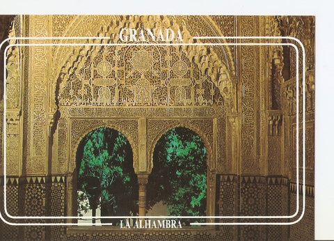 Postal 025732 : Mirador de Daraxa. Alhambra (Granada)