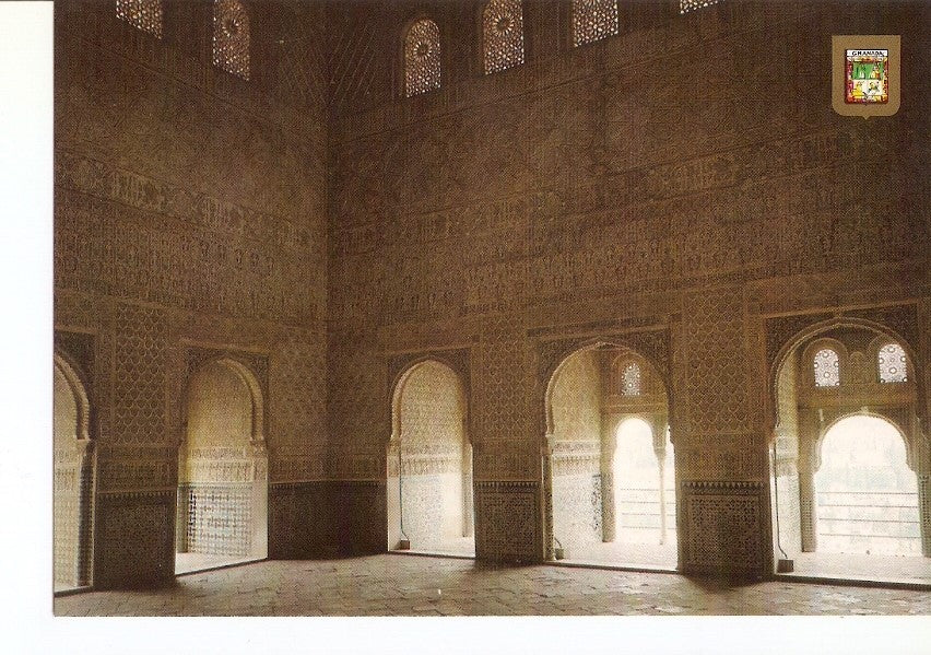 Postal 025735 : Salon de Embajadores. Alhambra (Granada)