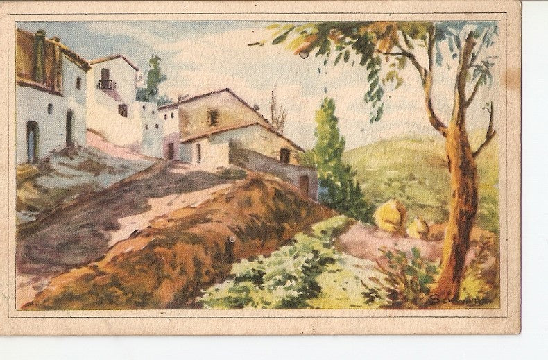 Postal 025751 : Pintura rupestre