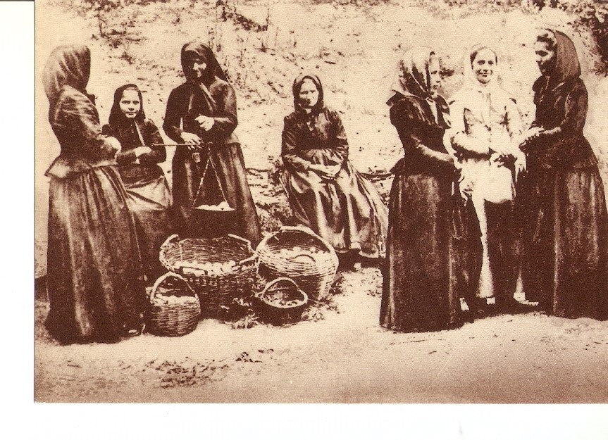 Postal 025756 : A Corsica Antica Femmes au marche