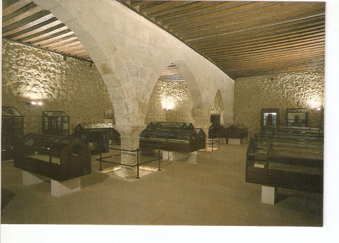 Postal 025785 : Museo de Telas Medievales. Real Monasterio de las Huelgas (Burgos)