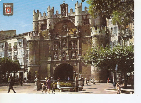 Postal 025788 : Arco de Santa Maria (Burgos)