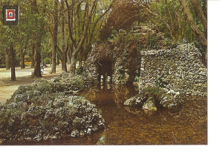 Postal 025790 : Paseo de kla Isla. Cascada (Burgos)