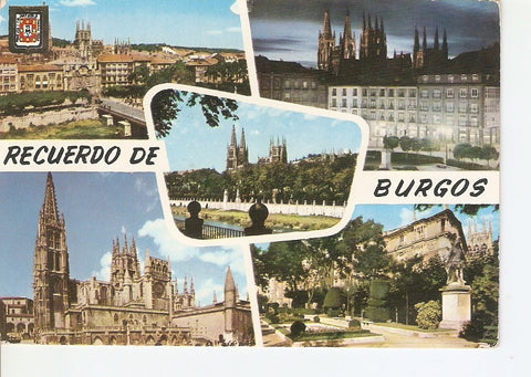 Postal 025806 : Arco de Santa Maria (Burgos)