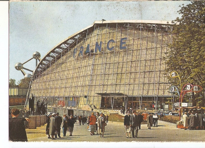 Postal 025810 : Le Pavillon de la France