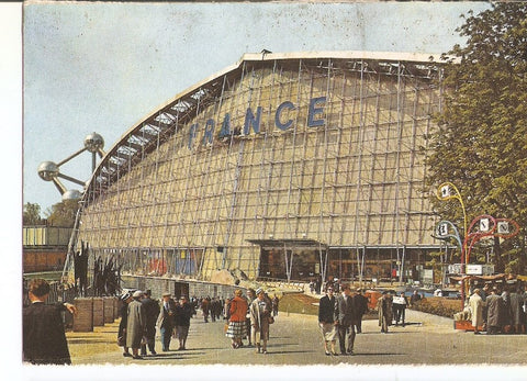 Postal 025810 : Le Pavillon de la France