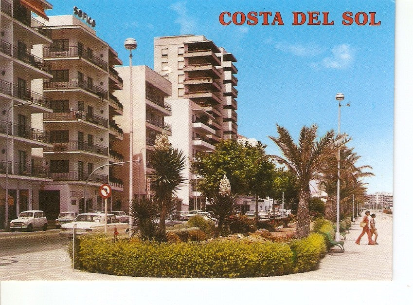 Postal 025821 : Paseo Maritimo. Costa del Sol. Estepona (Malaga)