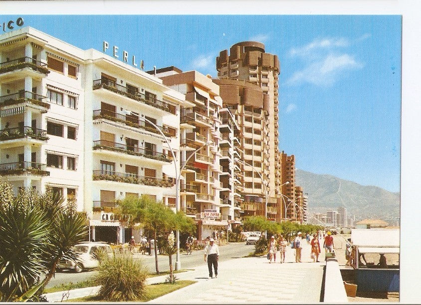 Postal 025846 : Paseo Maritimo. Fuengirola (Malaga). Costa del Sol