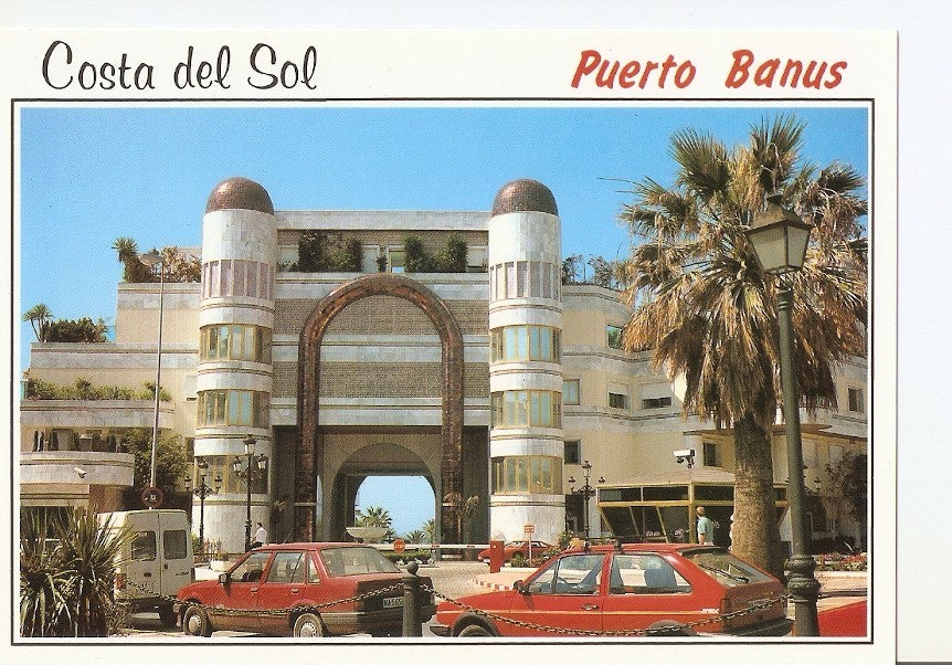 Postal 025849 : Puerto Banus (Malaga). Centro Gray dAlbion