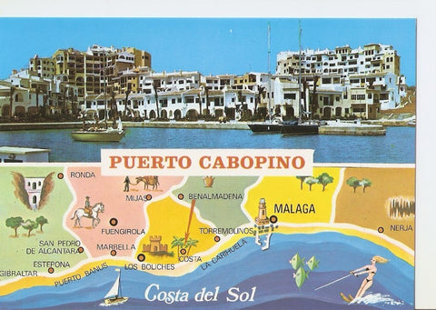 Postal 025873 : Puerto Cabopino. Marbella