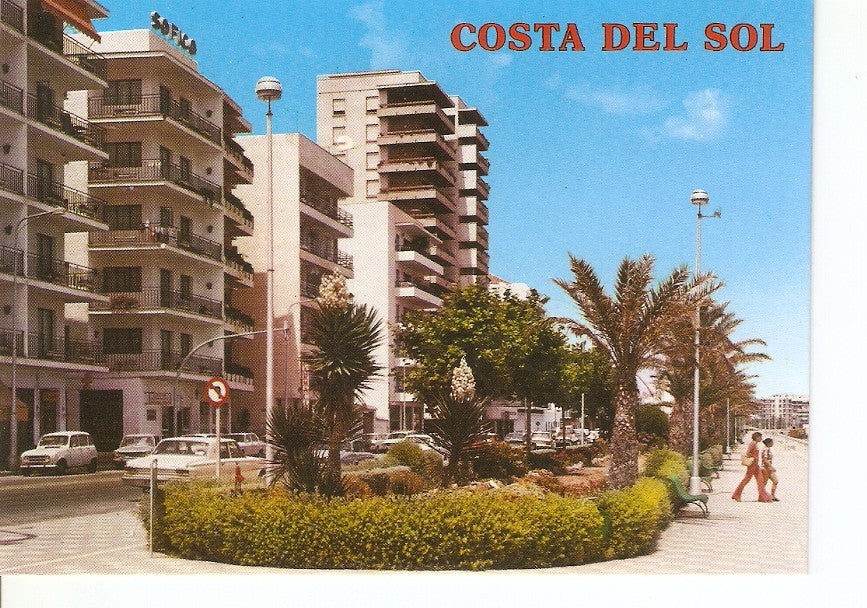 Postal 025893 : Paseo Maritimo. Estepona (Malaga). Costa del Sol