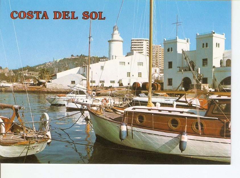 Postal 025899 : Club Nautico. Malaga