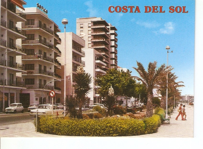 Postal 025922 : Paseo Maritimo. Estepona (Malaga). Costa del Sol