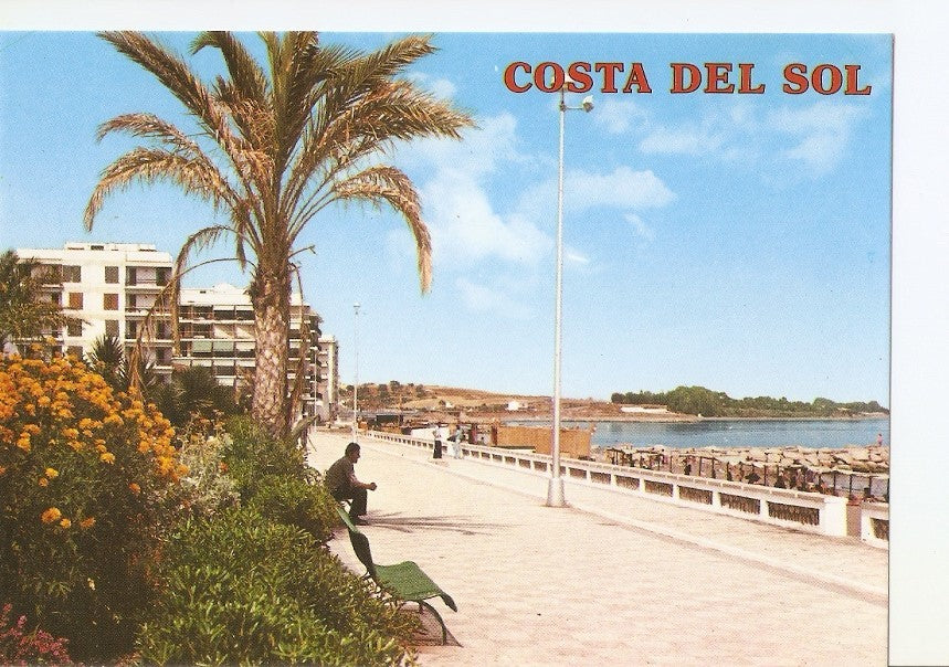 Postal 025932 : Paseo Maritimo. Estepona (Malaga). Costa del Sol