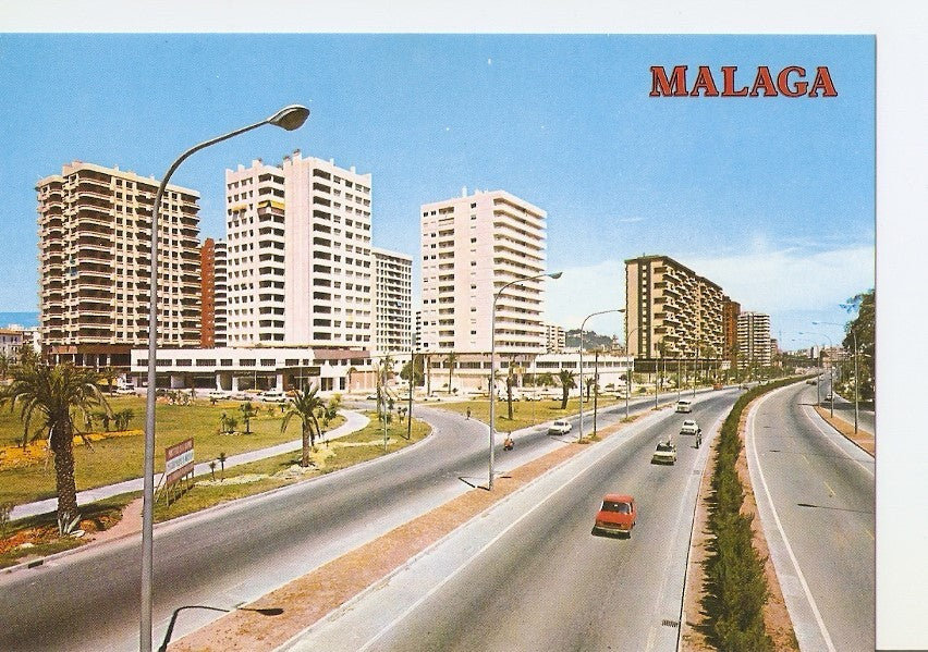 Postal 025935 : Prolongacion de la Alameda. Malaga