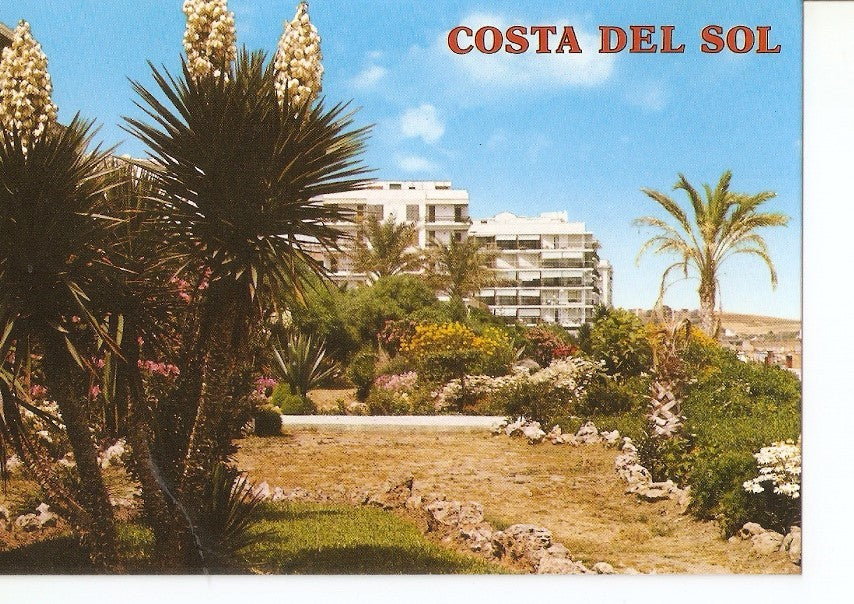 Postal 025936 : Jardines del Paseo Maritimo. Estepona (Malaga). Costa del Sol