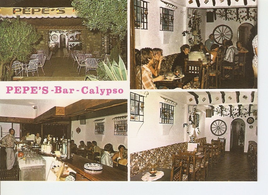 Postal 025952 : Pepes Bar Calypso. Marbella. Urbanizacion Calypso