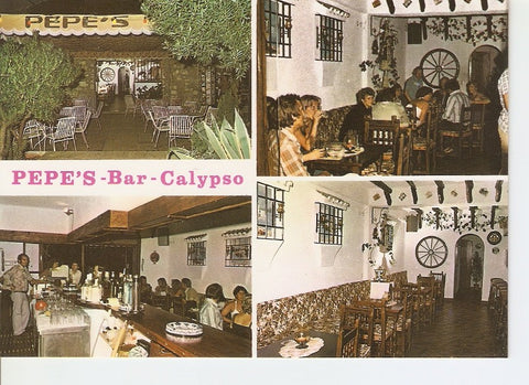 Postal 025952 : Pepes Bar Calypso. Marbella. Urbanizacion Calypso