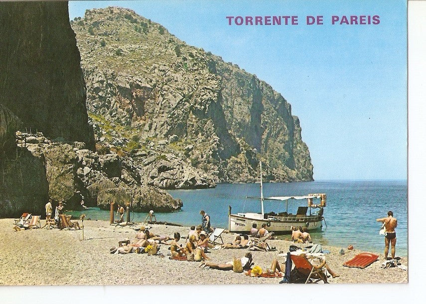 Postal 025966 : La playa. Torrente de Pareis (Mallorca)