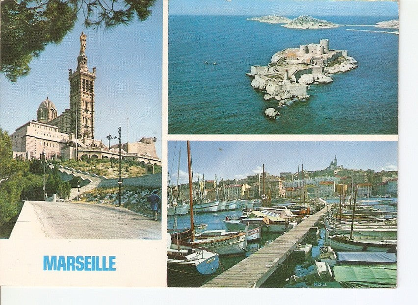 Postal 025967 : Marseille souvenir