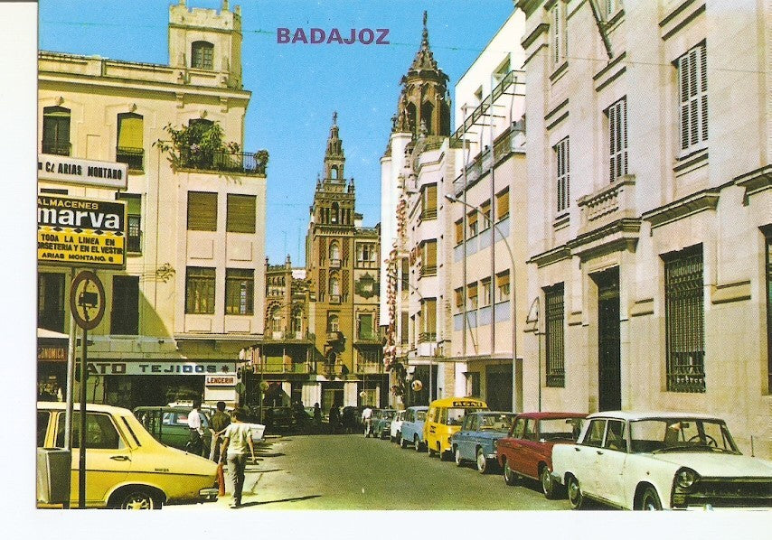 Postal 025982 : Plaza de la Soledad Badajoz