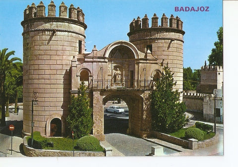 Postal 025986 : Puerta Palma. Badajoz