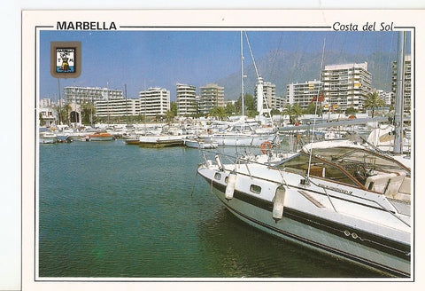 Postal 025998 : Puerto Deportivo. Marbella (Costa del Sol)