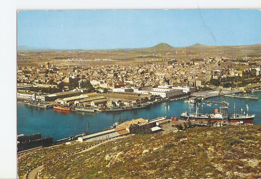 Postal 026014 : Vista Parcial del Puerto. Cartagena
